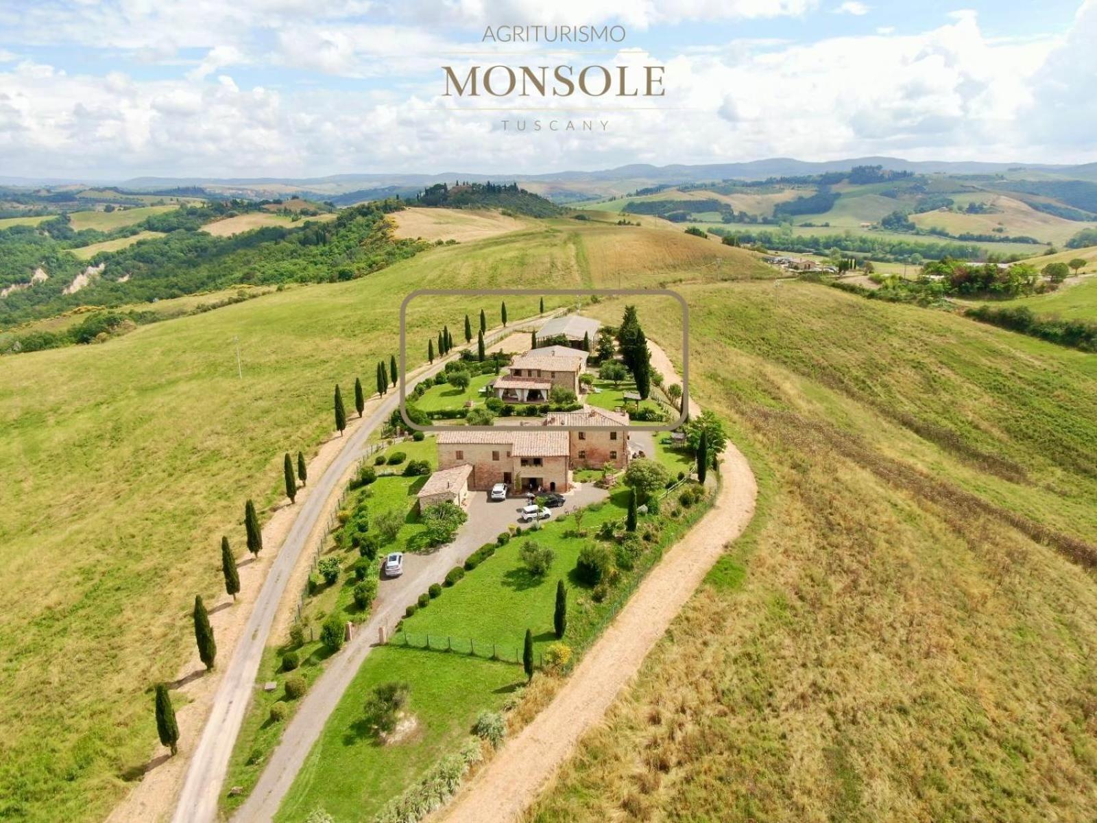 Agriturismo Monsole - Монтальчино Екстер'єр фото
