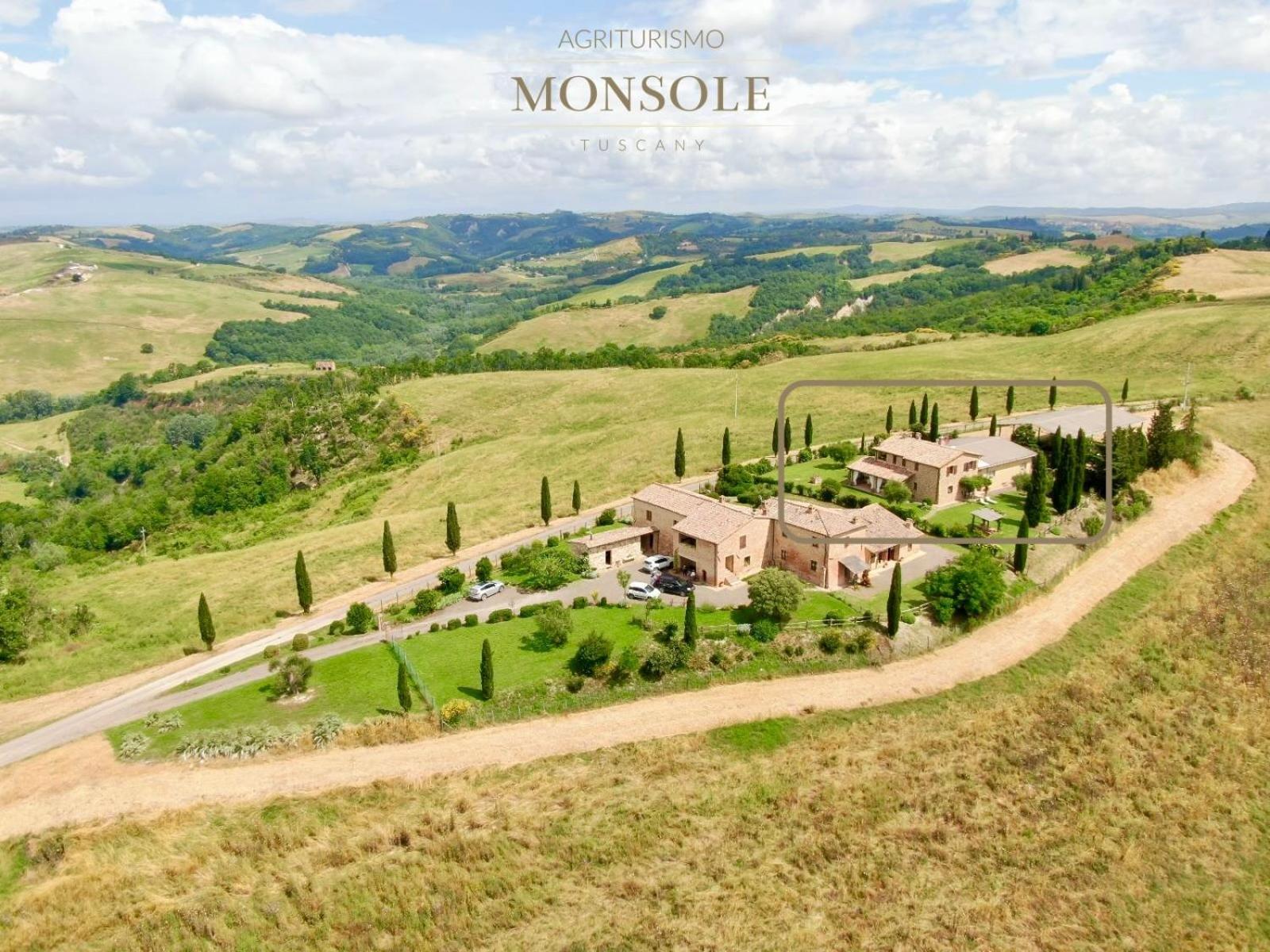 Agriturismo Monsole - Монтальчино Екстер'єр фото